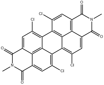 5,6,12,13-Tetrachloro-2,9-dimethylanthra[2,1,9-def:6,5,10-d'e'f']diisoquinoline-1,3,8,10(2H,9H)-tetraone/106342-00-1